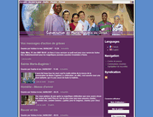 Tablet Screenshot of canonisation.assumpta.fr